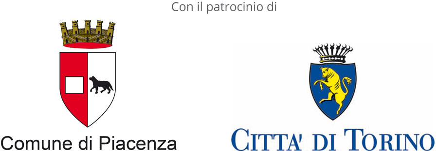 Logo patrocini Torino e Piacenza